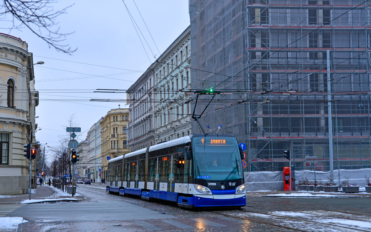 Рига, Škoda 15T ForCity Alfa Riga № 57093