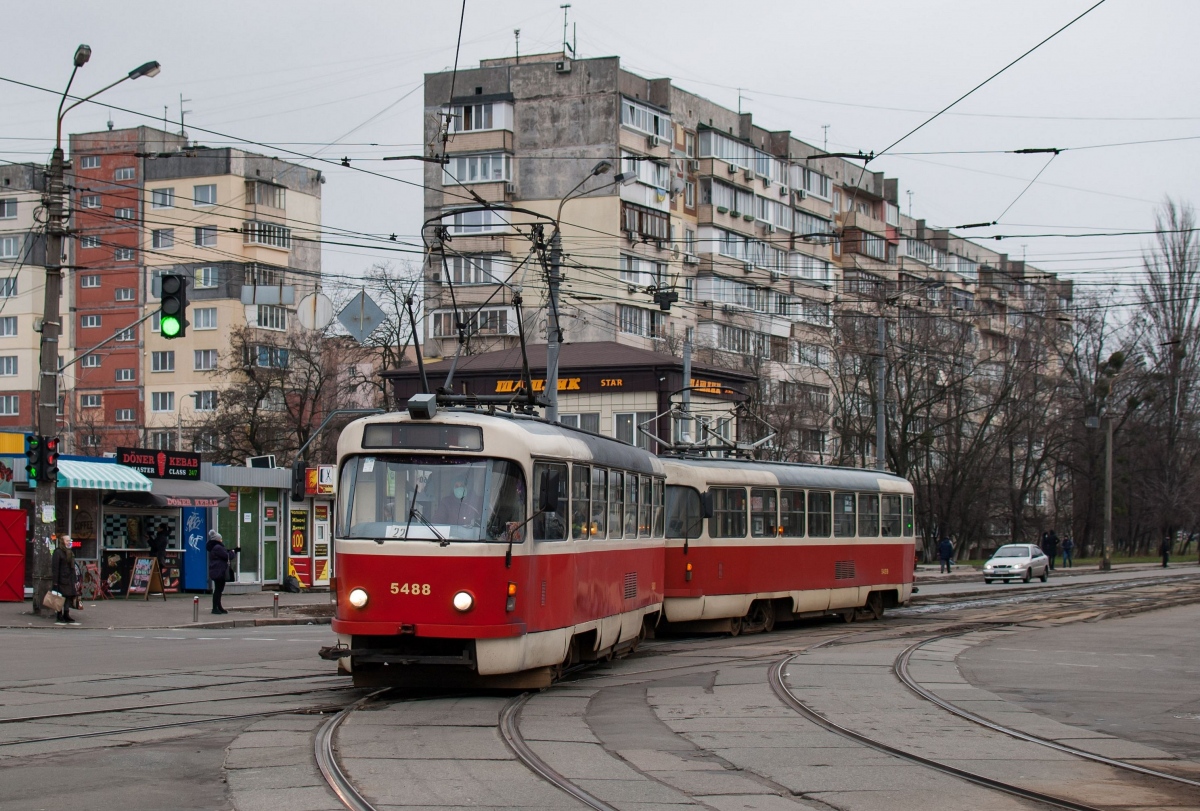 Киев, Tatra T3SUCS № 5488