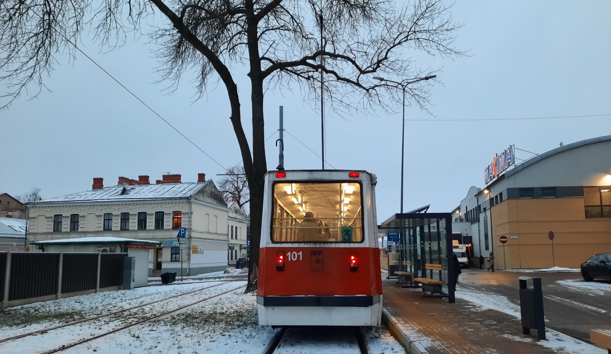 Даугавпилс, 71-605А № 101; Даугавпилс — Трамвайные линии и инфраструктура