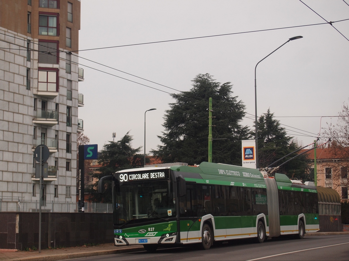 Мілан, Solaris Trollino IV 18 Kiepe № 827