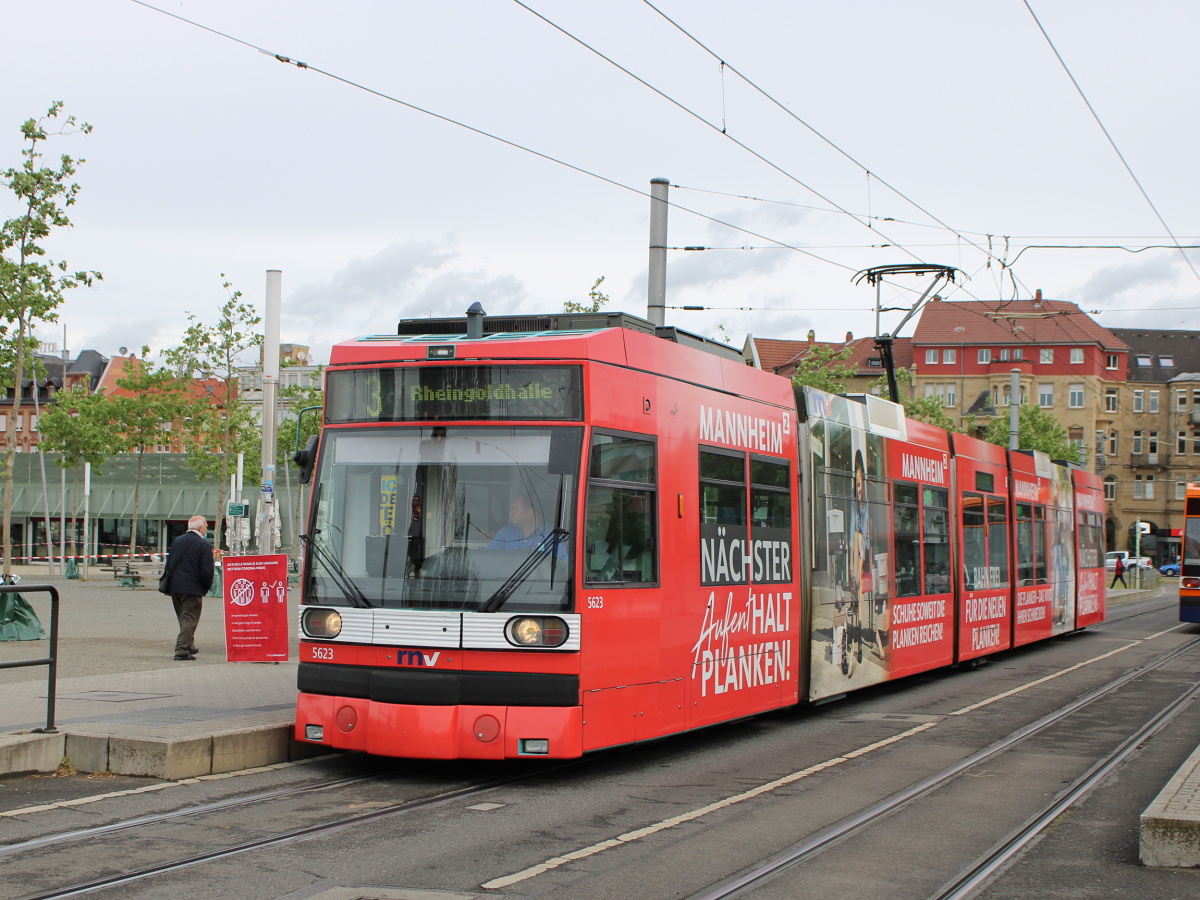 Рейн-Неккар, Duewag 6MGT № 5623