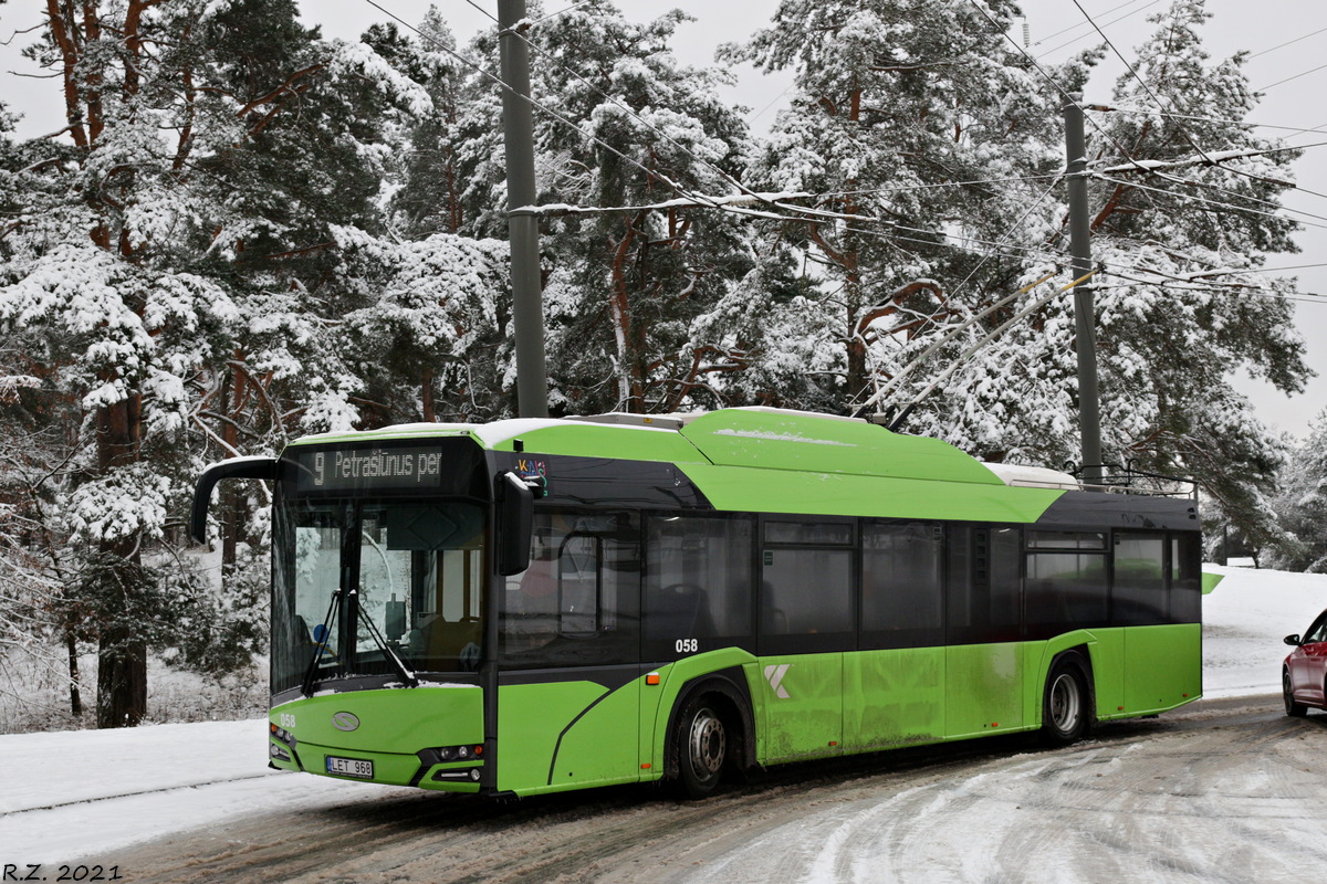 Каўнас, Solaris Trollino IV 12 Medcom № 058