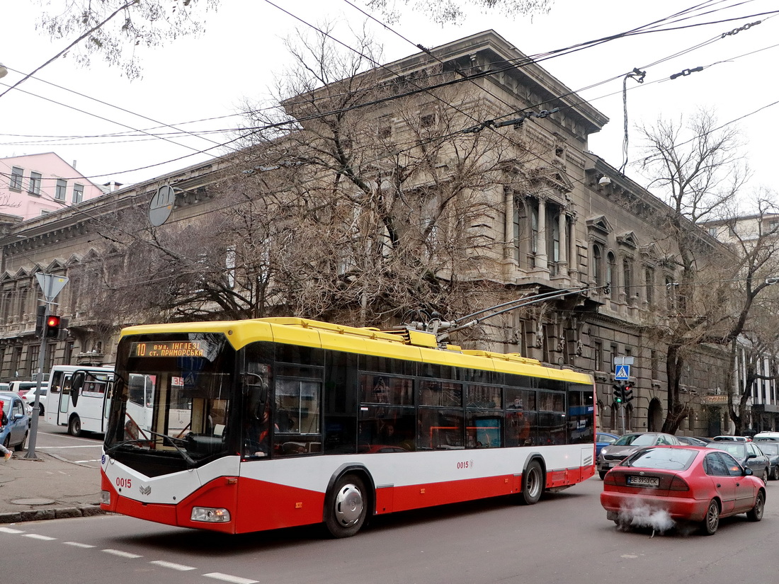 Одесса, БКМ 321 № 0015