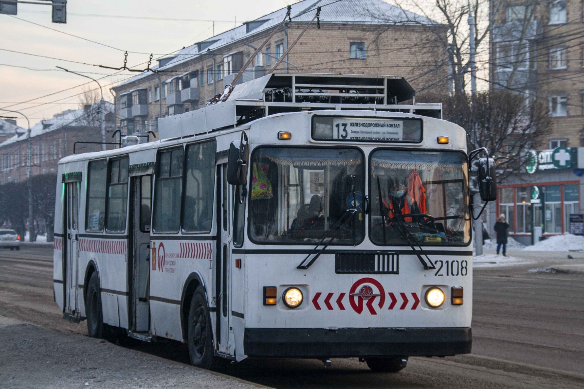 Красноярск, ЗиУ-682 КВР Красноярск № 2108