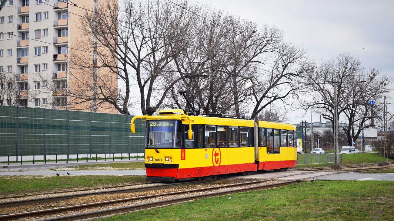 Warsaw, Konstal 112N № 3001