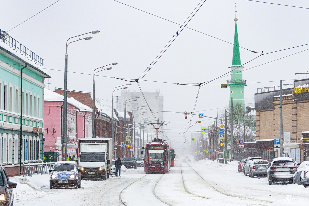 Казань — Большое трамвайное кольцо; Казань — Линии ГЭТ [1] — Центр