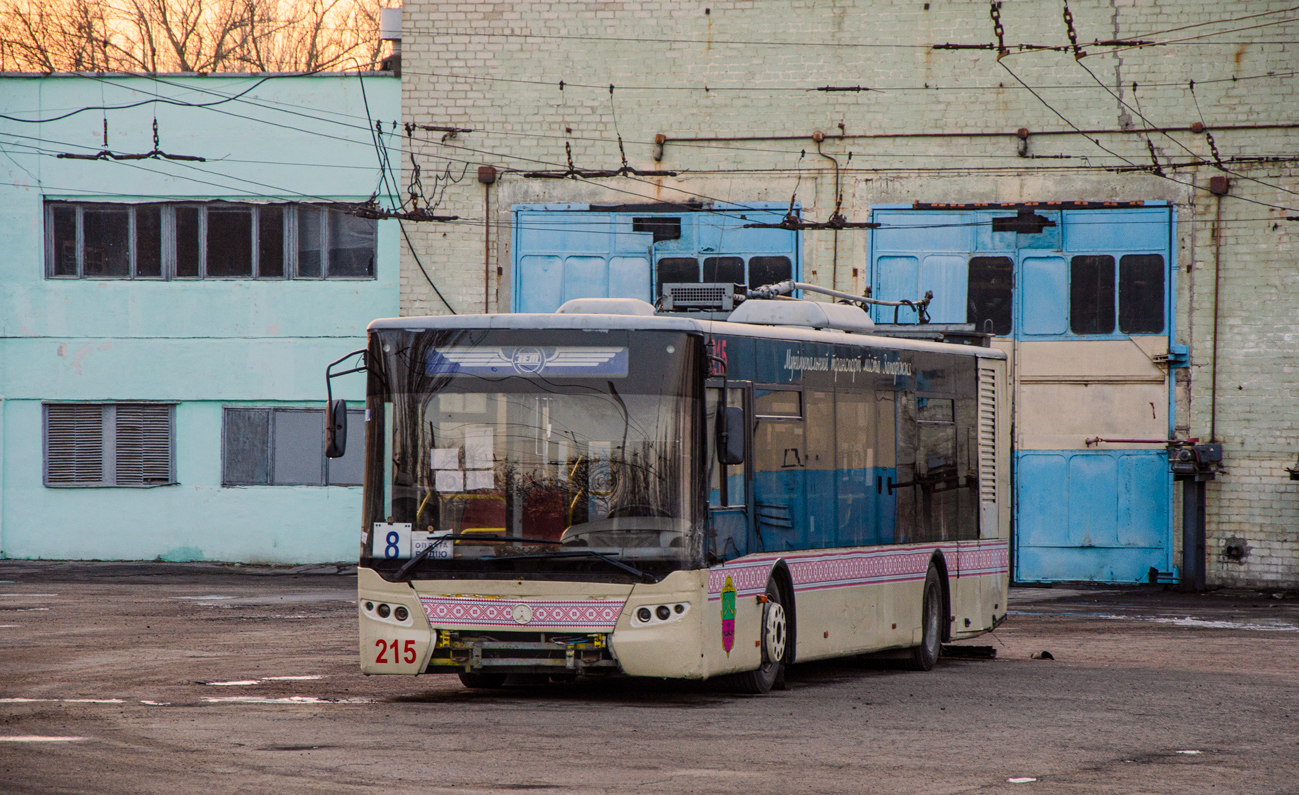 Запорожье, ЛАЗ E183D1 № 215