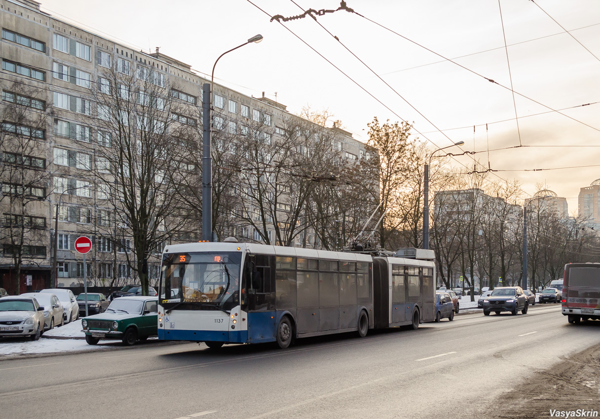 Санкт-Петербург, Тролза-6206.01 «Мегаполис» № 1137