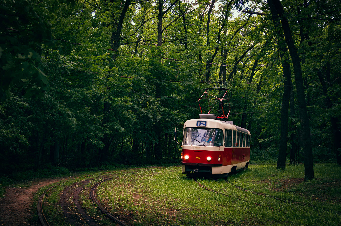 Harkova, T3-VPSt # 312; Harkova — Route terminals