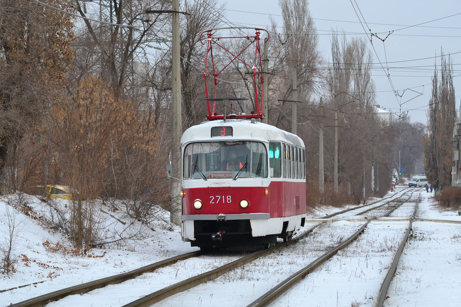 Volgograd, Tatra T3SU N°. 2718