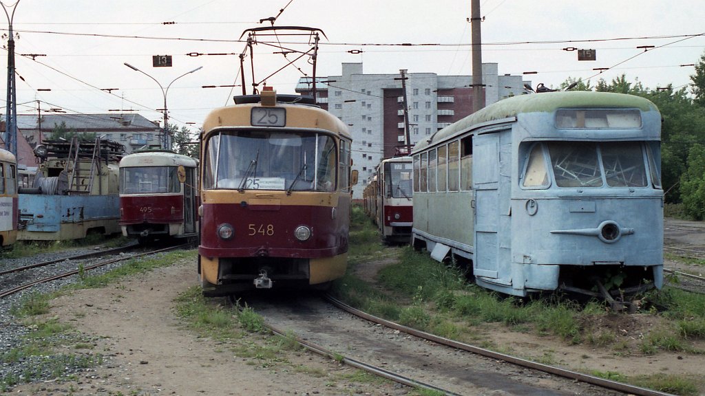 Екатеринбург, Tatra T3SU № 548; Екатеринбург, Tatra T2SU № 359