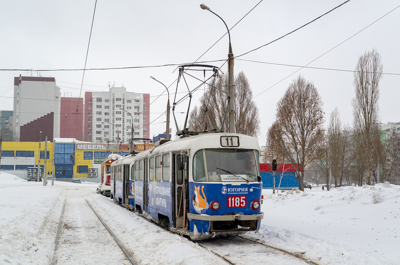 Самара, Tatra T3E № 1185
