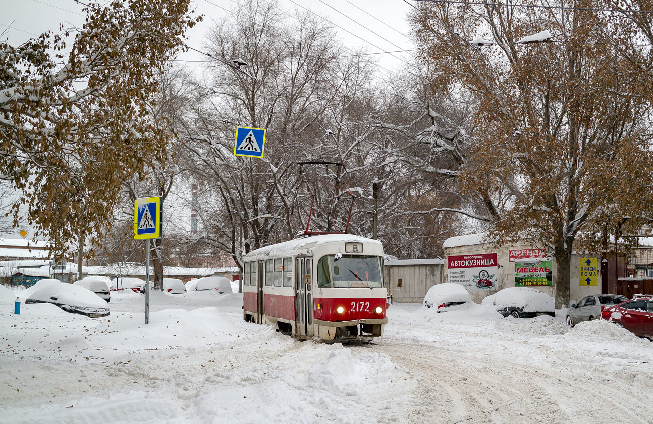Самара, Tatra T3SU № 2172