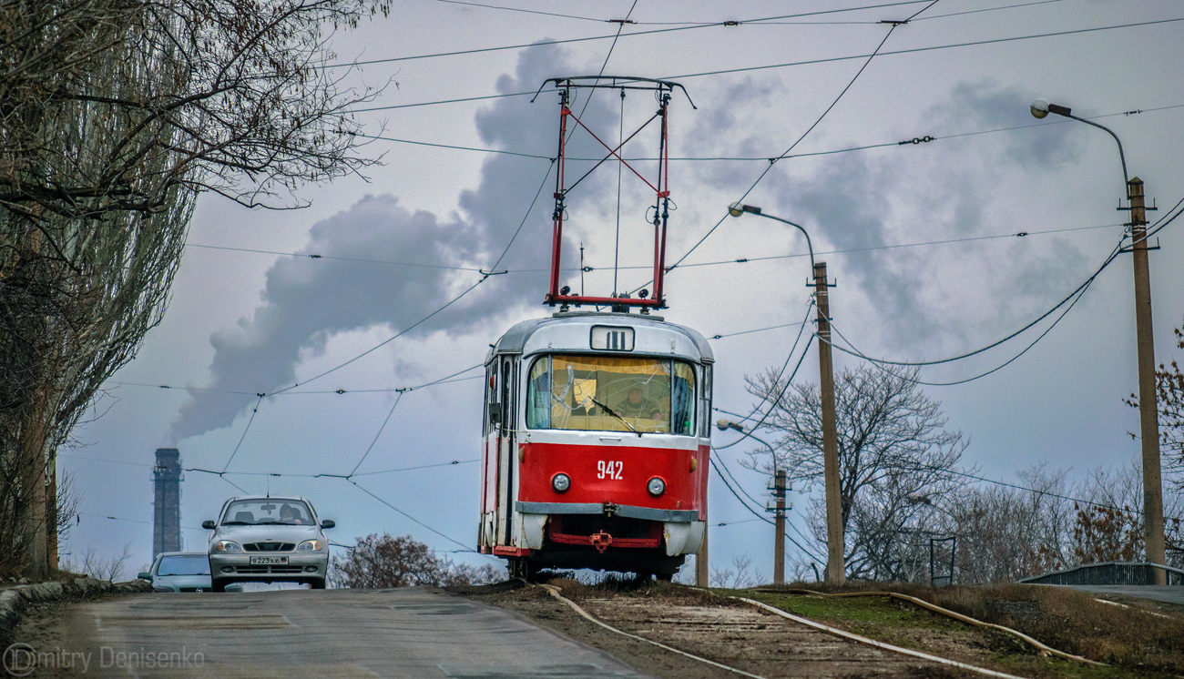 Донецк, Tatra T3SU № 942 Донецк, Tatra T3SU № 942