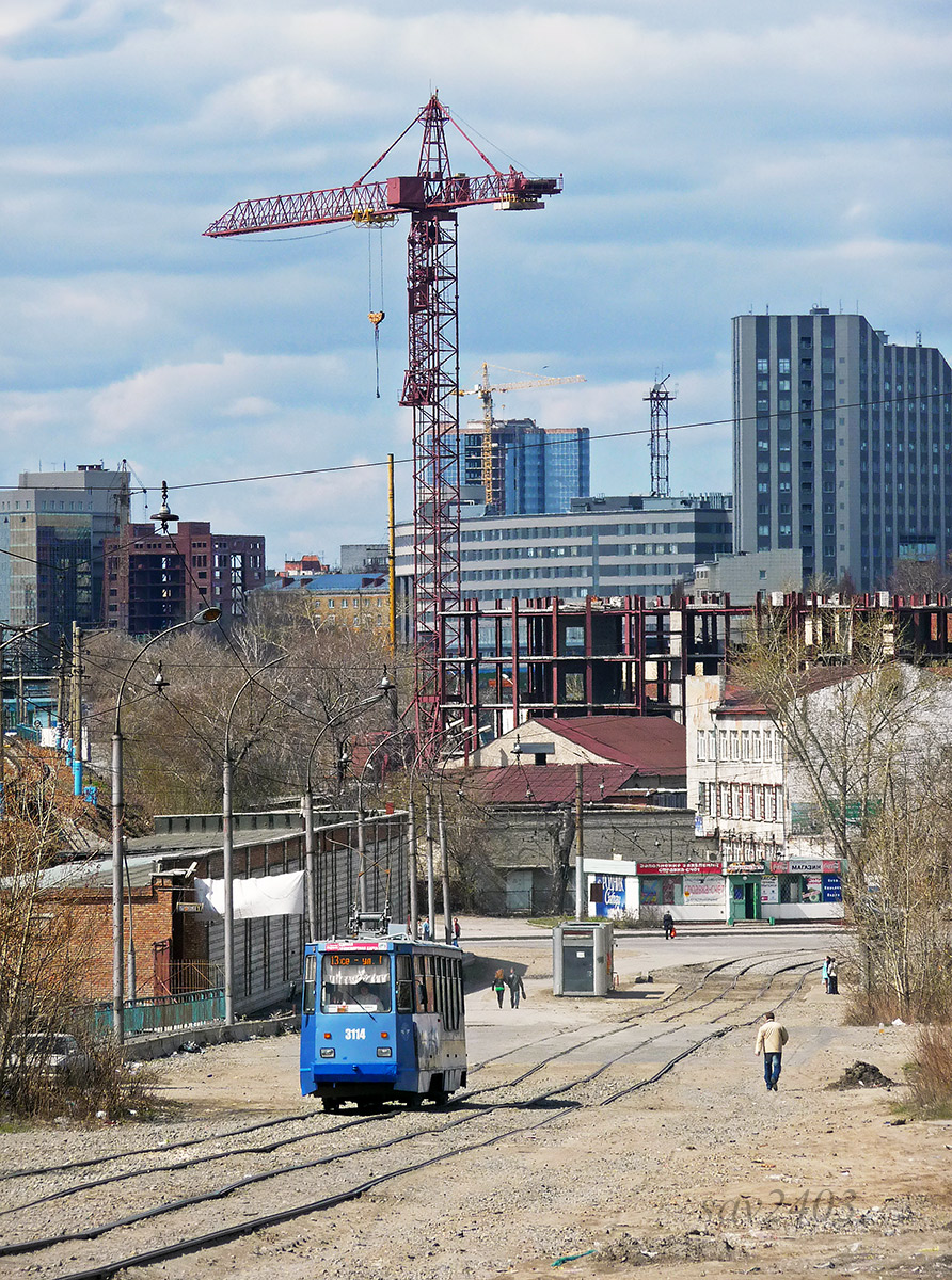 Новосибирск — Трамвайные линии и конечные