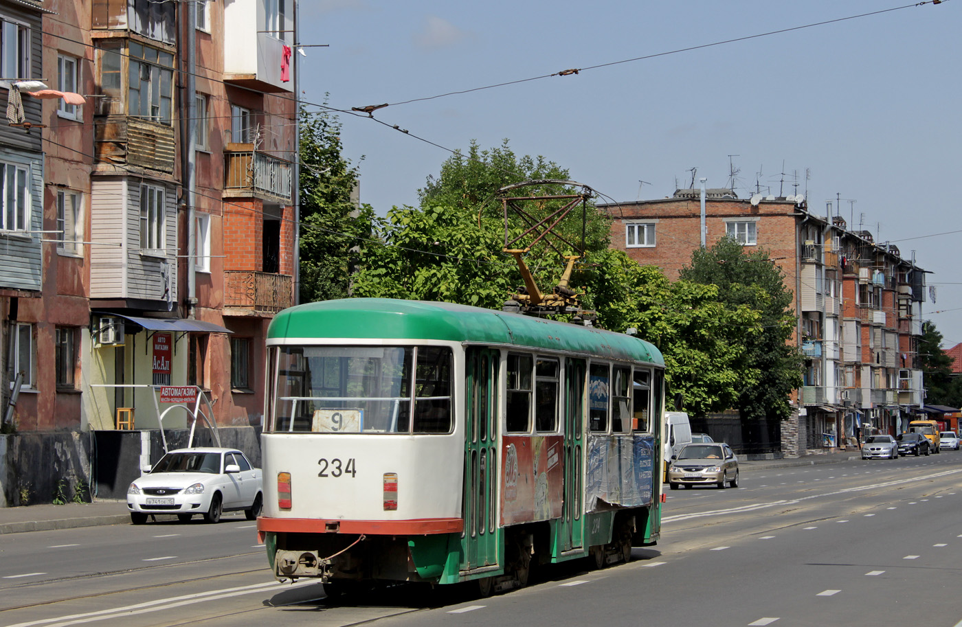 Владикавказ, Tatra T4DM № 234