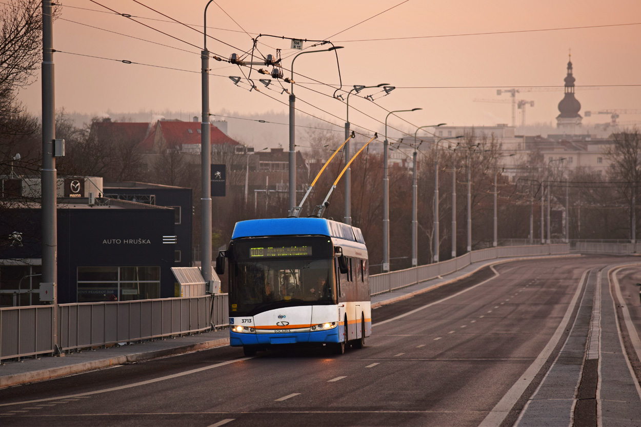 Острава, Solaris Trollino III 12 AC № 3713