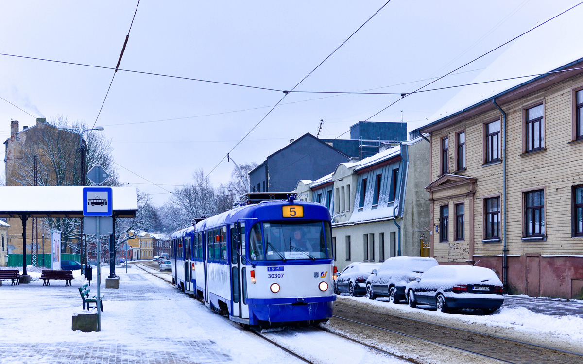 Riga, Tatra T3A N°. 30307