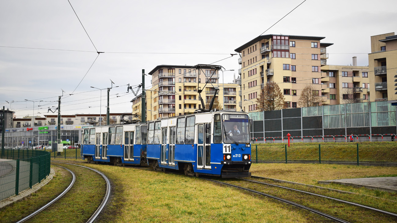 Краков, Konstal 105Na № RZ213