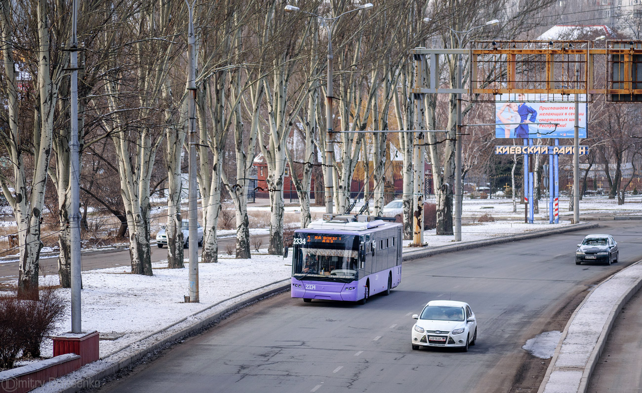 Донецк, ЛАЗ E183A1 № 2334