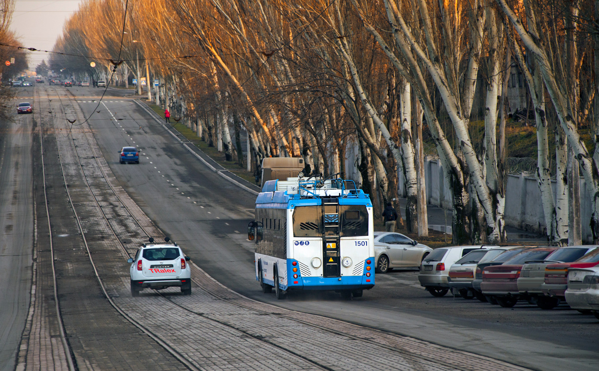 Мариуполь, АКСМ 32100D (БКМ-Україна) № 1501; Мариуполь — Новые троллейбусы: АКСМ Украина