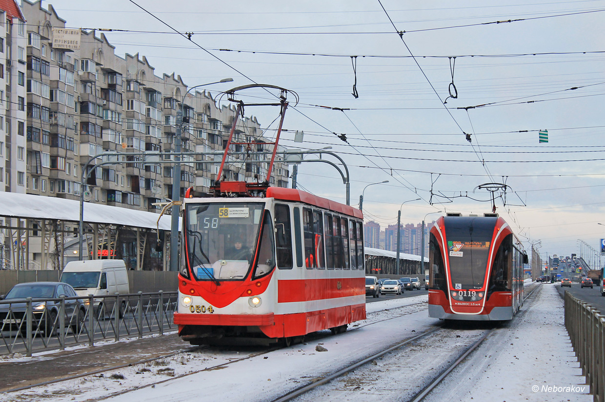 Санкт-Петербург, 71-134А (ЛМ-99АВ) № 0504