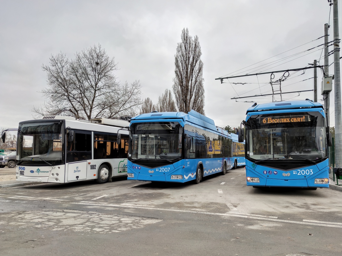 Днепр, АКСМ 32100D (БКМ-Україна) № 2007; Днепр, АКСМ 32100D (БКМ-Україна) № 2003