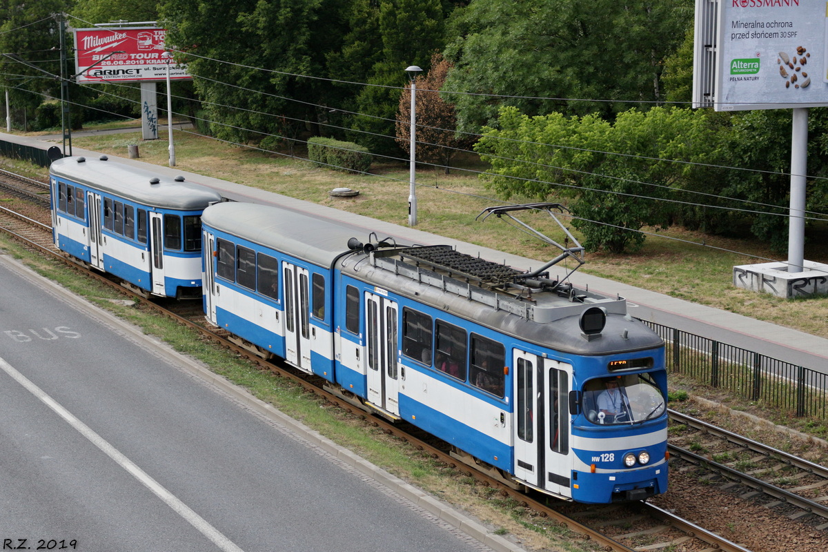 Краков, SGP Type E1 № HW128