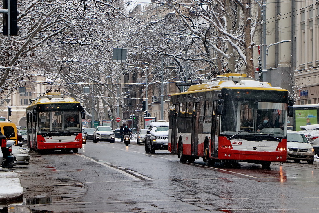 Odessa, Bogdan T70117 # 4029; Odessa, Bogdan T70117 # 4028