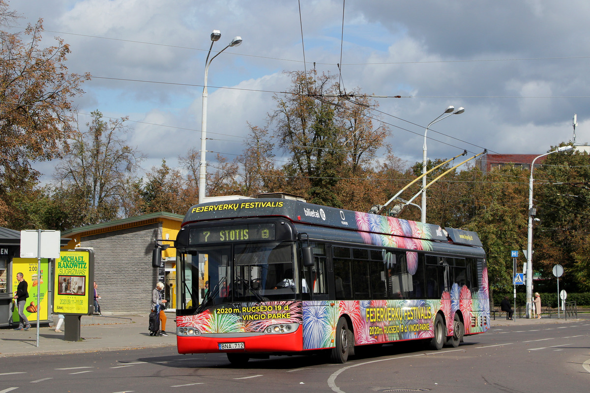 Vilnius, Solaris Trollino II 15 AC № 2712