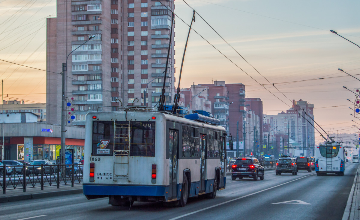 Санкт-Петербург, БТЗ-52768Т № 1860