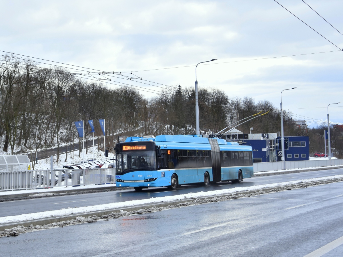 Ostrava, Škoda 27Tr Solaris III № 3812