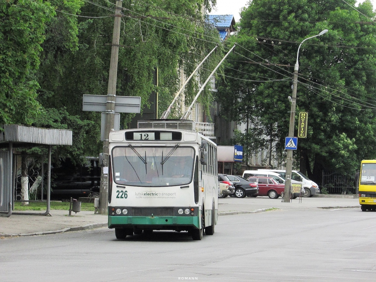 Луцк, Jelcz/KPNA PR110E № 226