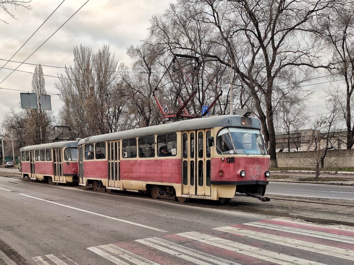 Дніпро, Tatra T3SU № 1349