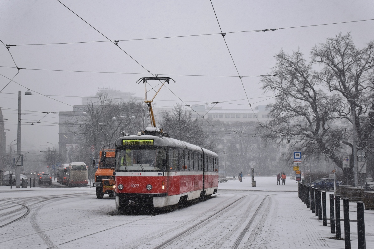 Брно, Tatra K2P № 1077