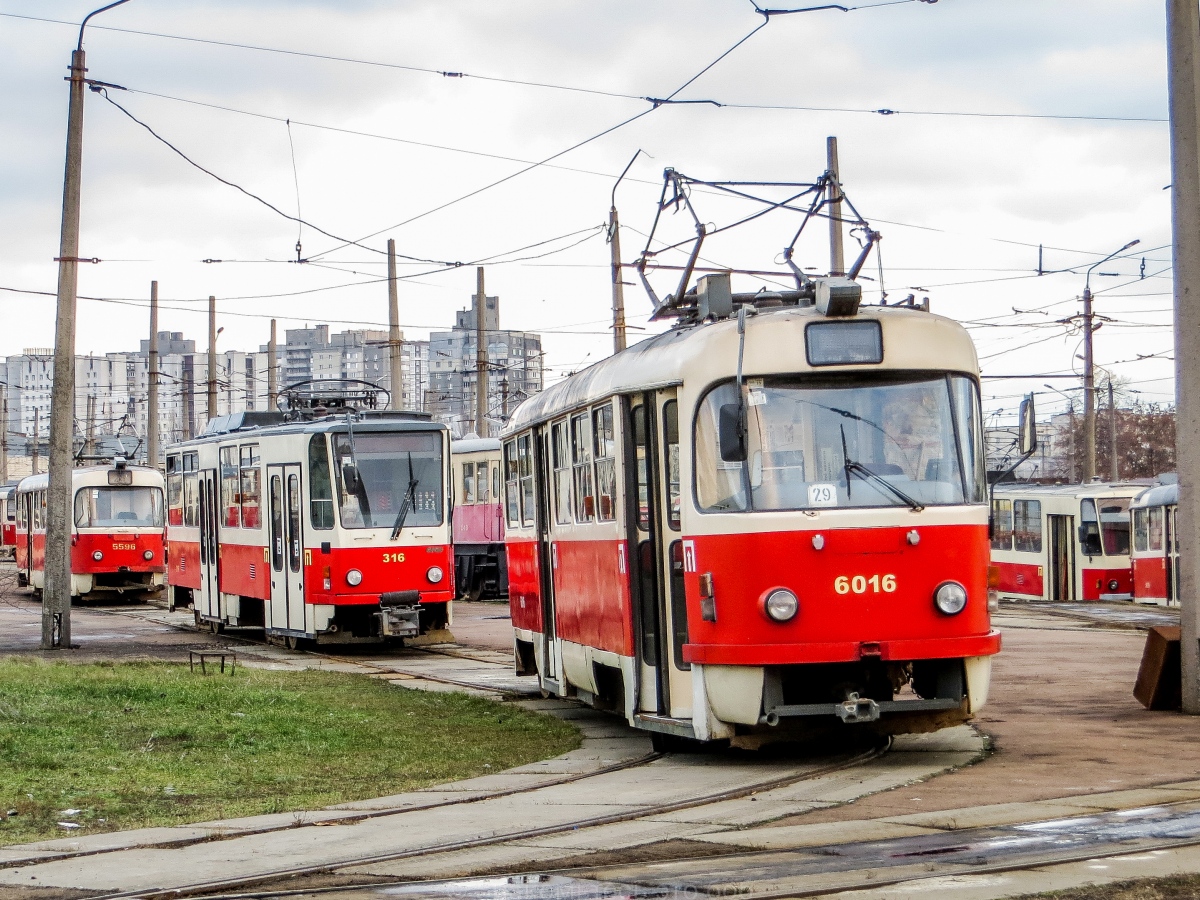 Киев, Tatra T3SUCS № 6016