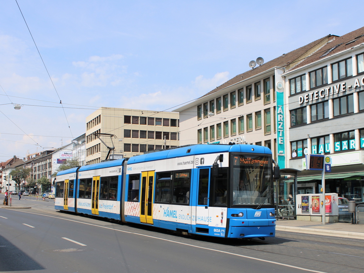 Кассель, Bombardier Flexity Classic № 663