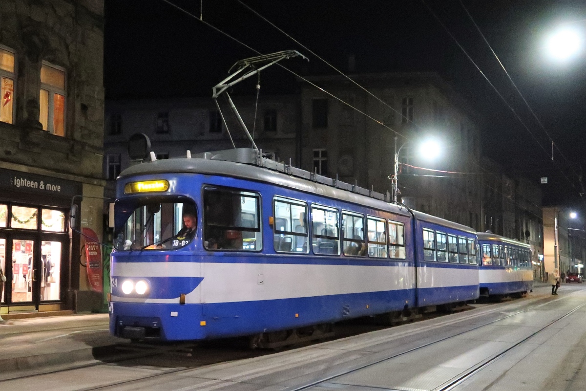 Краков, SGP Type E1 № HW124