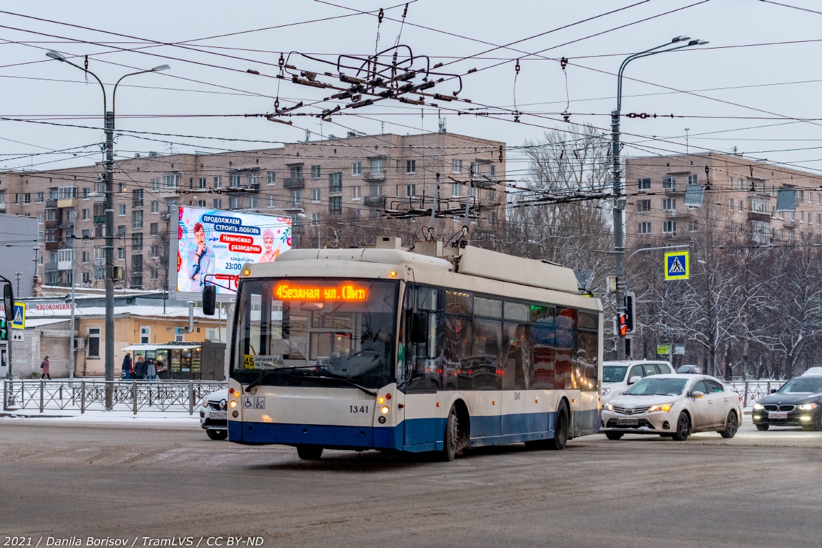 Санкт-Петербург, Тролза-5265.00 «Мегаполис» № 1341