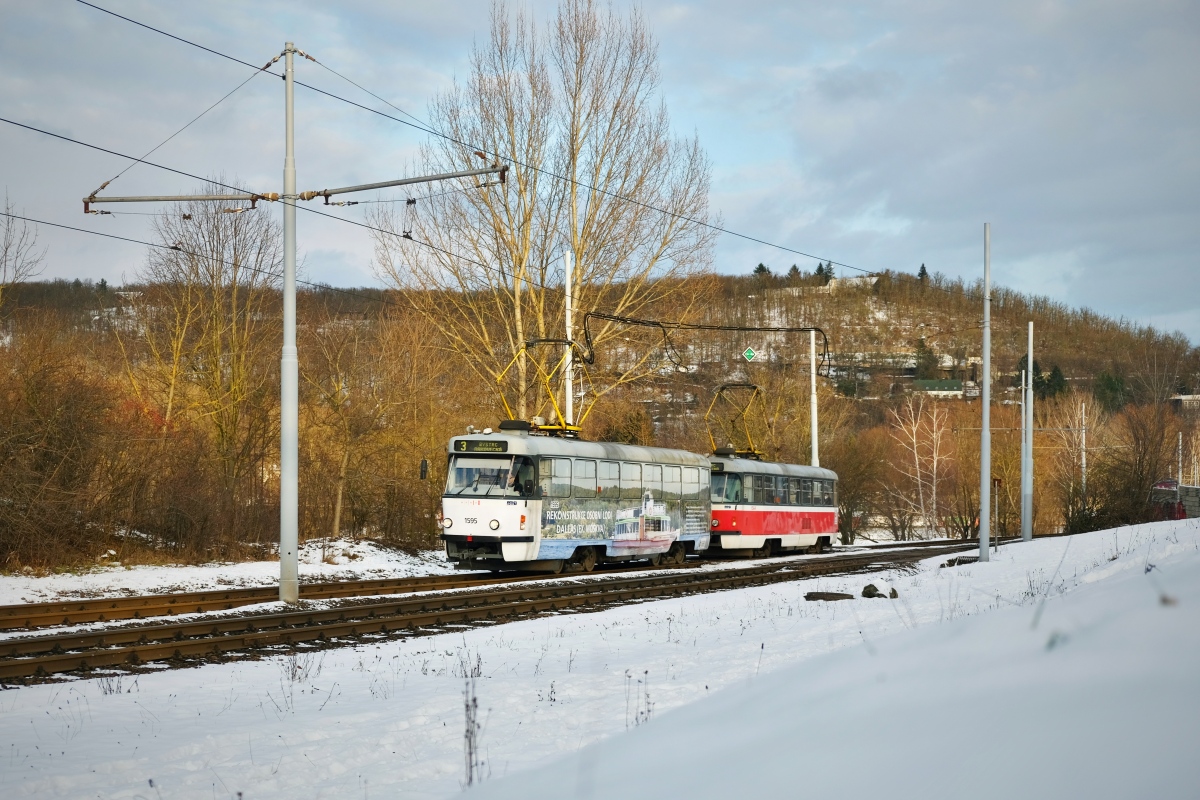 Брно, Tatra T3P № 1595