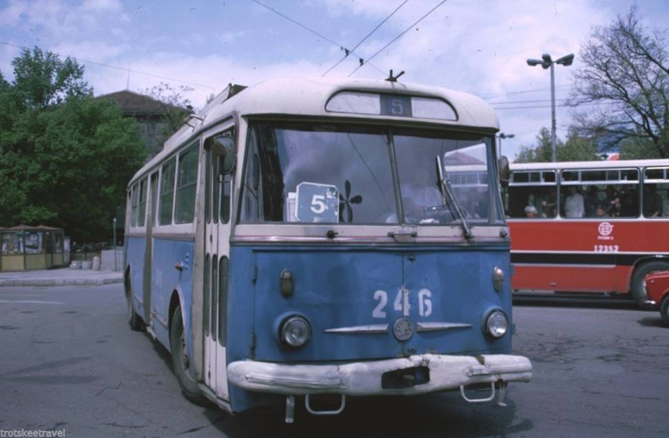 Пловдив, Škoda 9TrHT28 № 246; Пловдив — Исторически снимки — Тролейбуси • Исторические фотографии — Троллейбусов Пловдив, Škoda 9TrHT28 № 246; Пловдив — Исторически снимки — Тролейбуси • Исторические фотографии — Троллейбусов