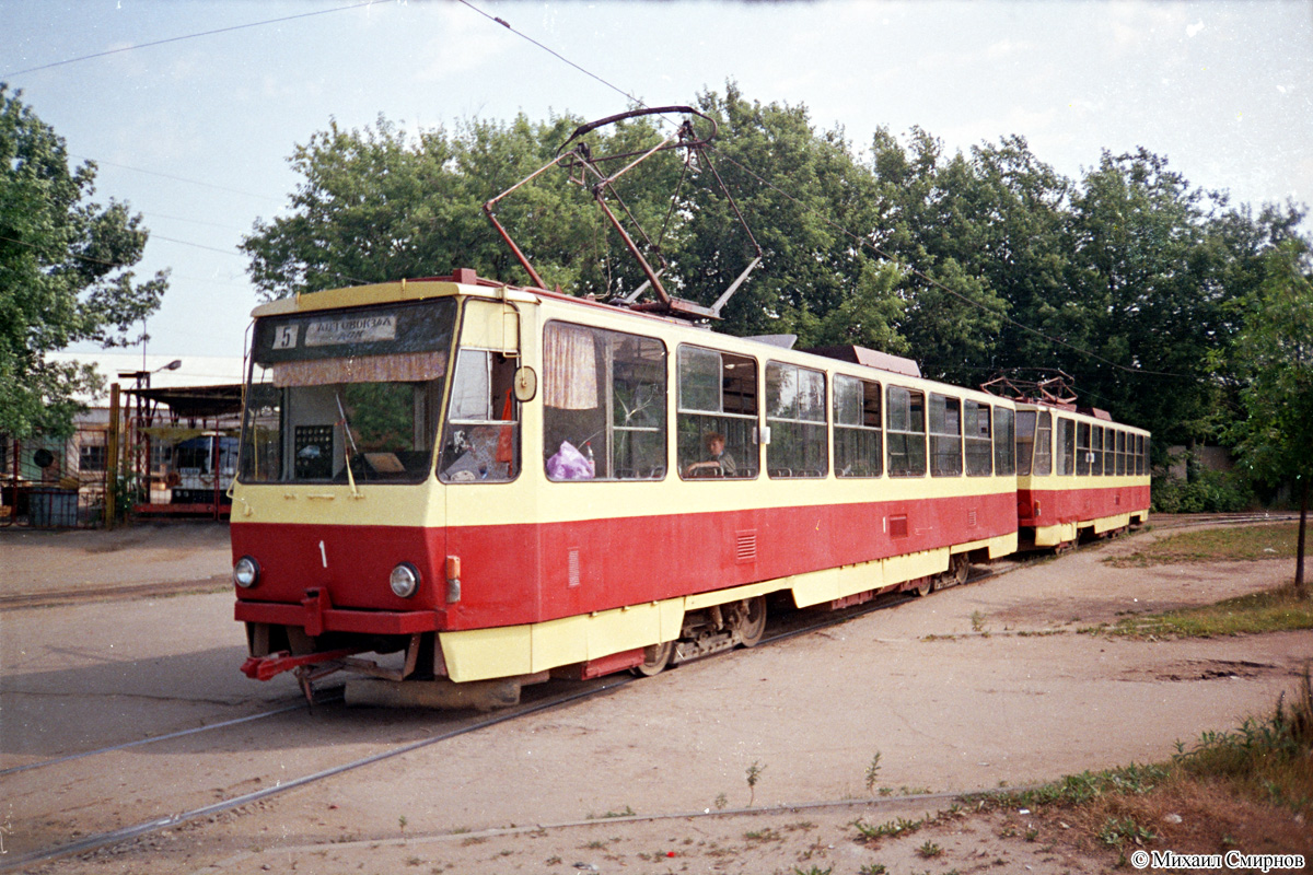 Tver, Tatra T6B5SU # 1; Tver — Tver tramway in the early 2000s (2002 — 2006)