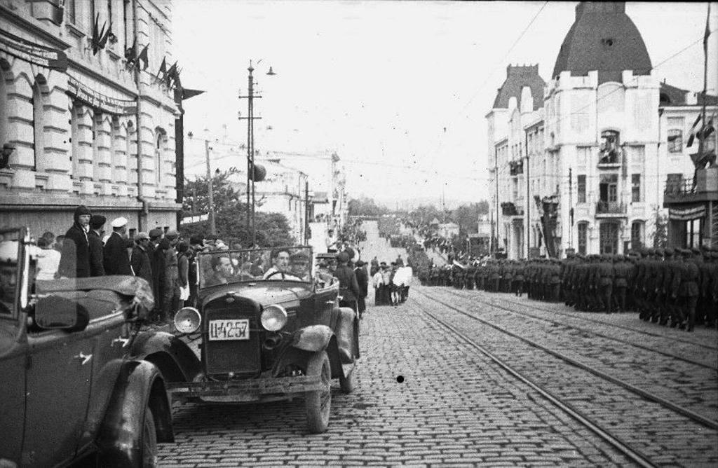 Владивосток — Исторические фотографии — трамвай (1912-1945)