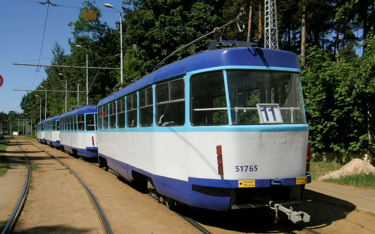 Riga, Tatra T3A — 51765