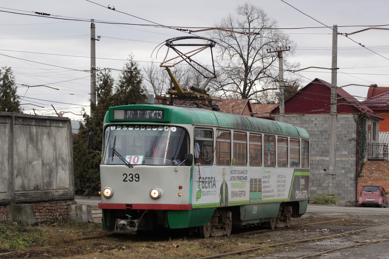 Владикавказ, Tatra T4DM № 239