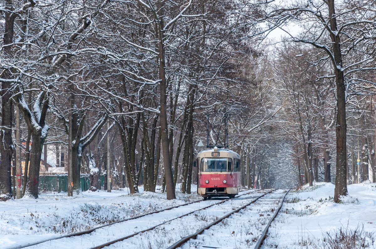 Київ, Tatra T3SU № 5945