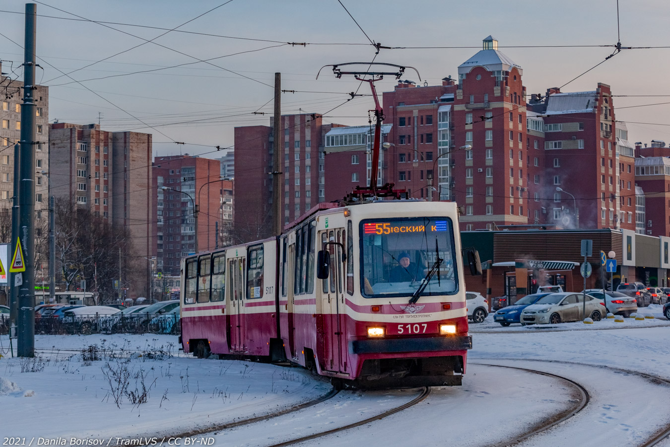Санкт-Петербург, ЛВС-86К № 5107