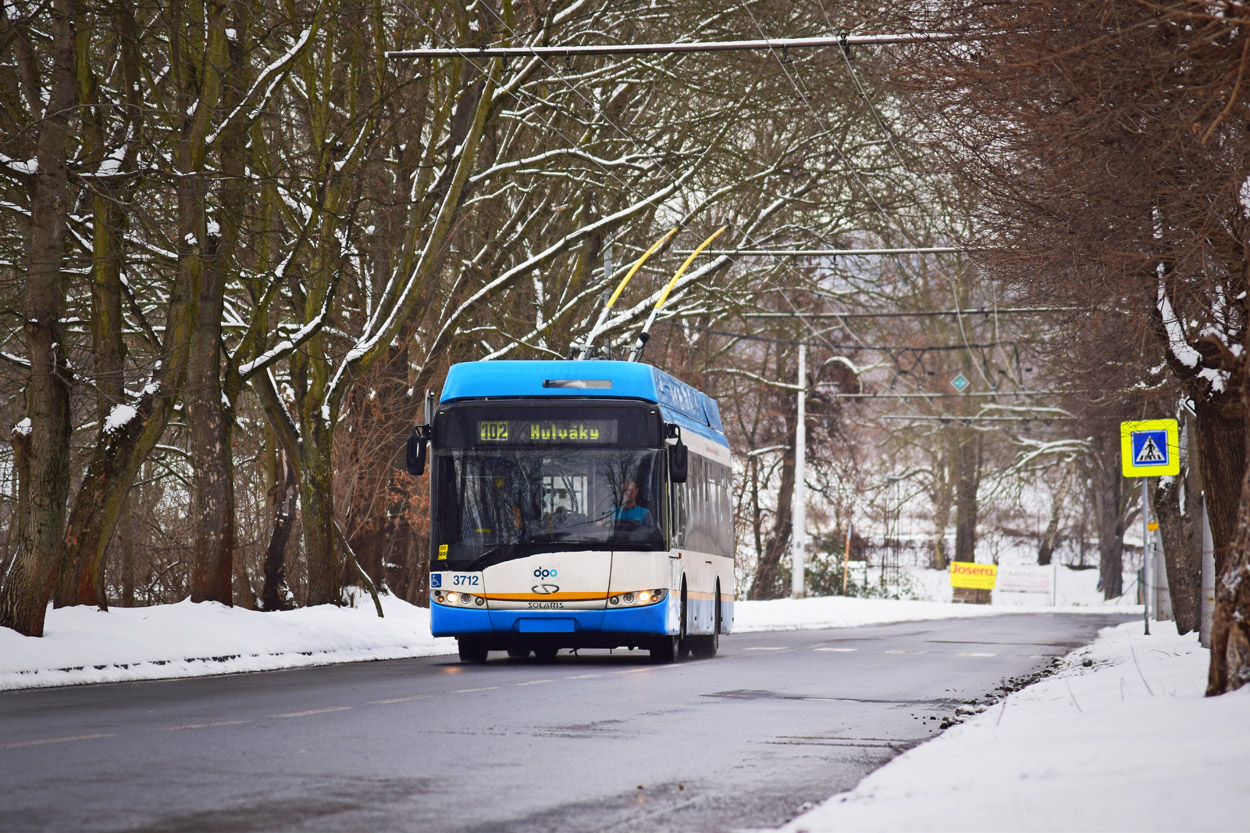 Острава, Solaris Trollino III 12 AC № 3712