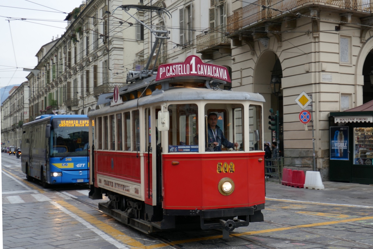 Турин, Двухосный моторный Ansaldo № 502