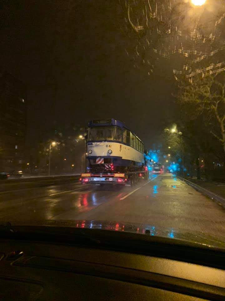 Riika, Tatra T3A # 51493; Odessa — Miscellaneous Photos; Riika — Transportation of Rolling Stock